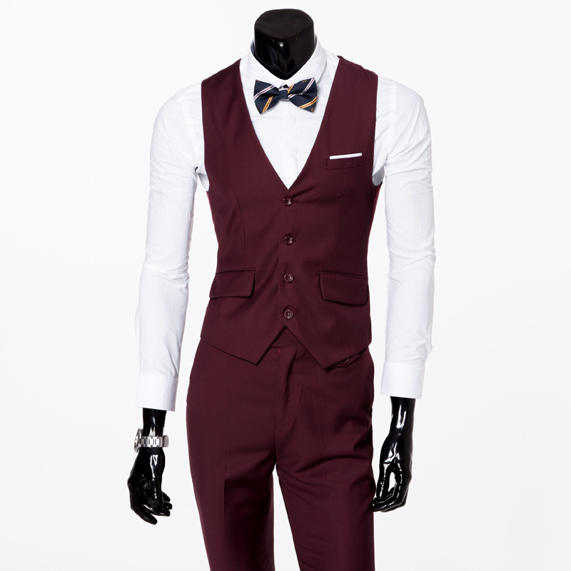Traje de los hombres mejor hombre profesional estilo coreano boda negocio formal chaqueta delgada casual pequeño traje de trabajo de los hombres