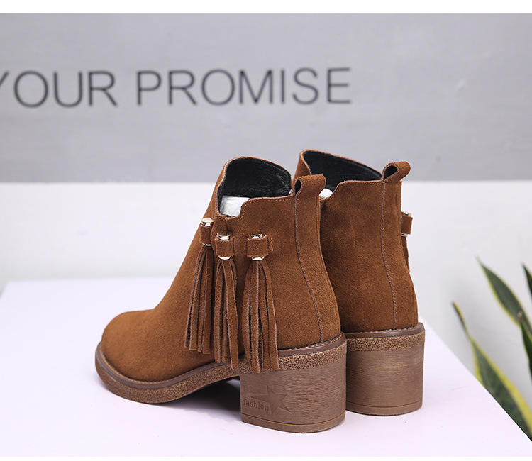 Bottes femme en En cuir - Ref 3355172 Image 33