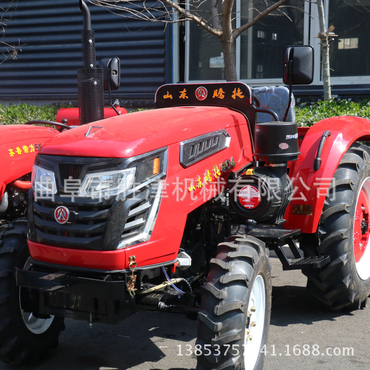 404多缸四驱拖拉机国3排放广州二手农用拖拉机
