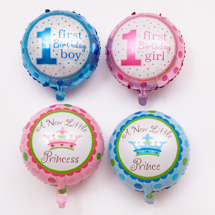 Boys and girls 1st birthday balloons 1st...