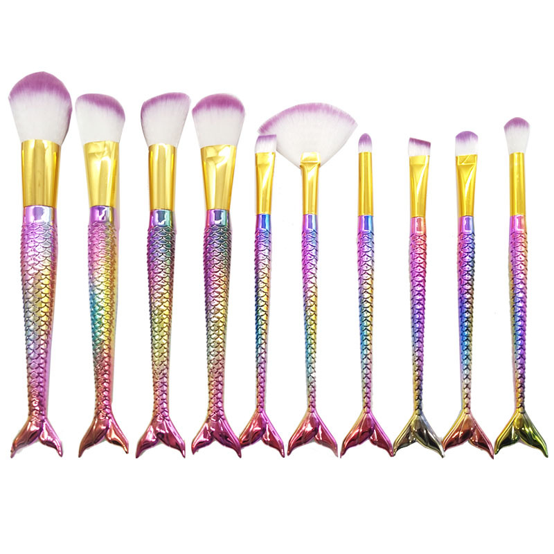 Mermaid Makeup Brush Set Image 12