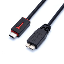 衡越 USB3.1 Type-C转micro USB3.0MacBook连接移动硬盘数据线