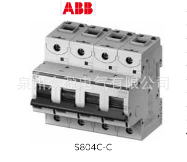ABB高分段微型断路器S804C-C25；10147604全新原装正品