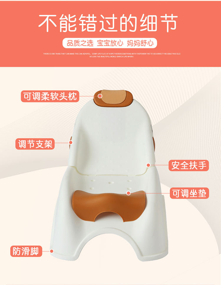 新款儿童洗头椅 家用洗头盆可躺小孩洗头床宝宝多工能洗头凳子详情图14