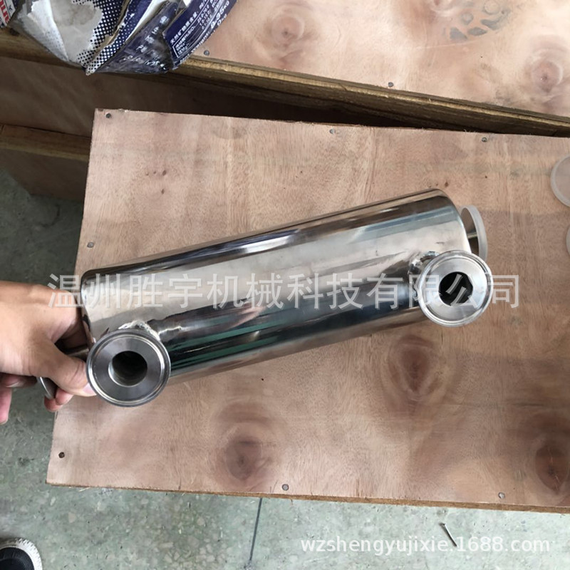 卫生级纯蒸汽取样器 制药蒸汽冷凝器 不锈钢冷凝器304 316L换热器