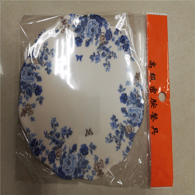 定制单面1个印刷袋子有小孔卡头OPP粘贴袋OPPBAG自粘袋包装圆碗袋