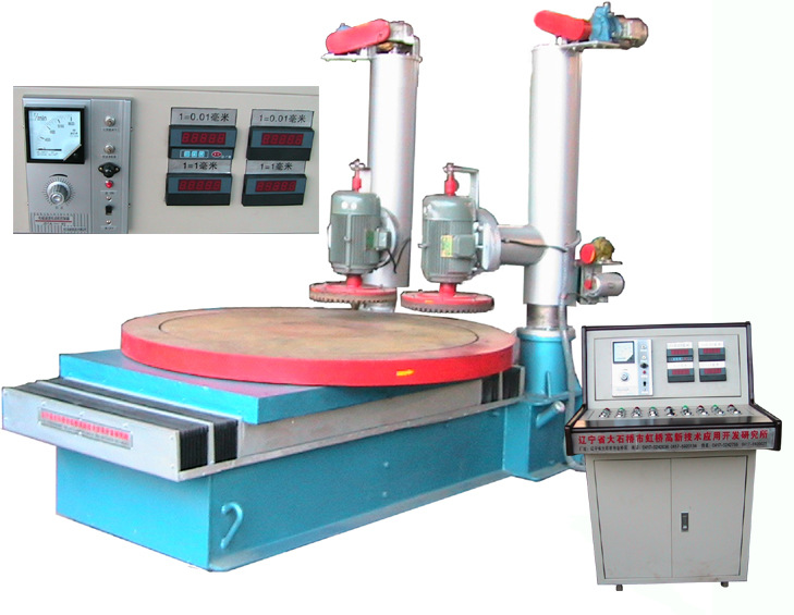 双头高精度数显磨砖机