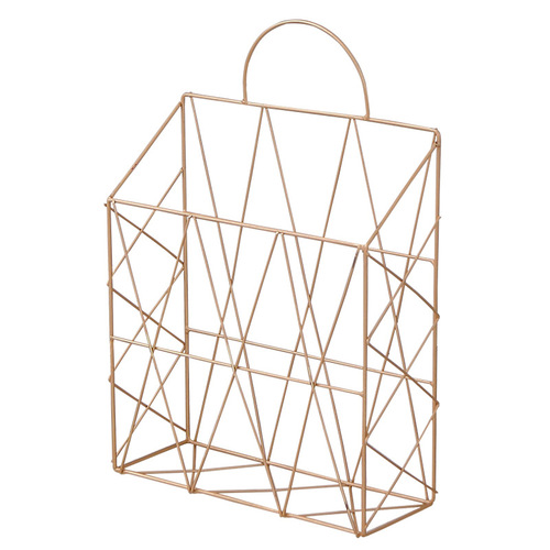 Iron simple bookshelf hanging wall storage rack children's picture book wall hanging book newspaper magazine rack bathroom toilet balcony