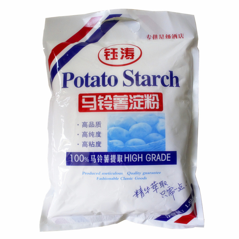 钰涛马铃薯淀粉、马铃薯生粉、土豆淀粉、土豆生粉食品加工1800g