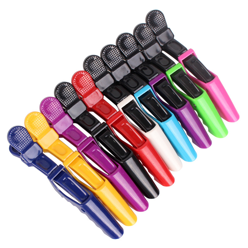 美发夹多色可选美发工具鸭嘴夹子理发用品批发分区夹烫发染发夹子|ms