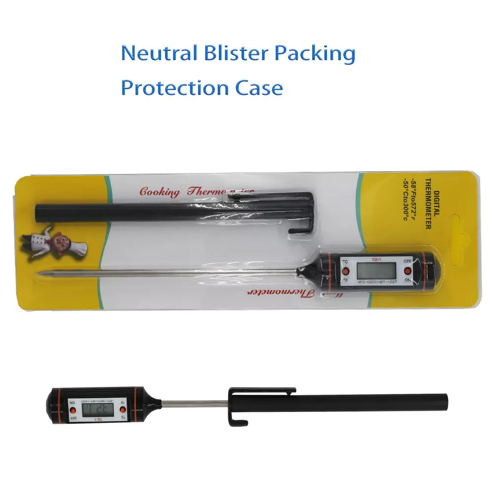 新款烧烤温度计 双金属温度计电子食品温度计  便携式笔温度计