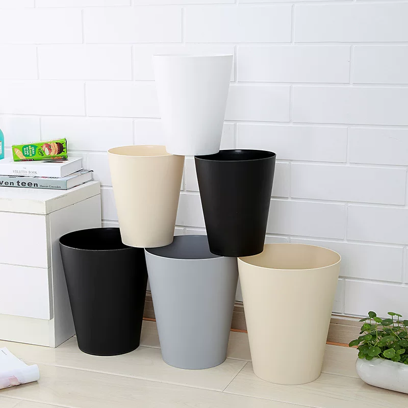 Plastic big garbage can for home use for living room
