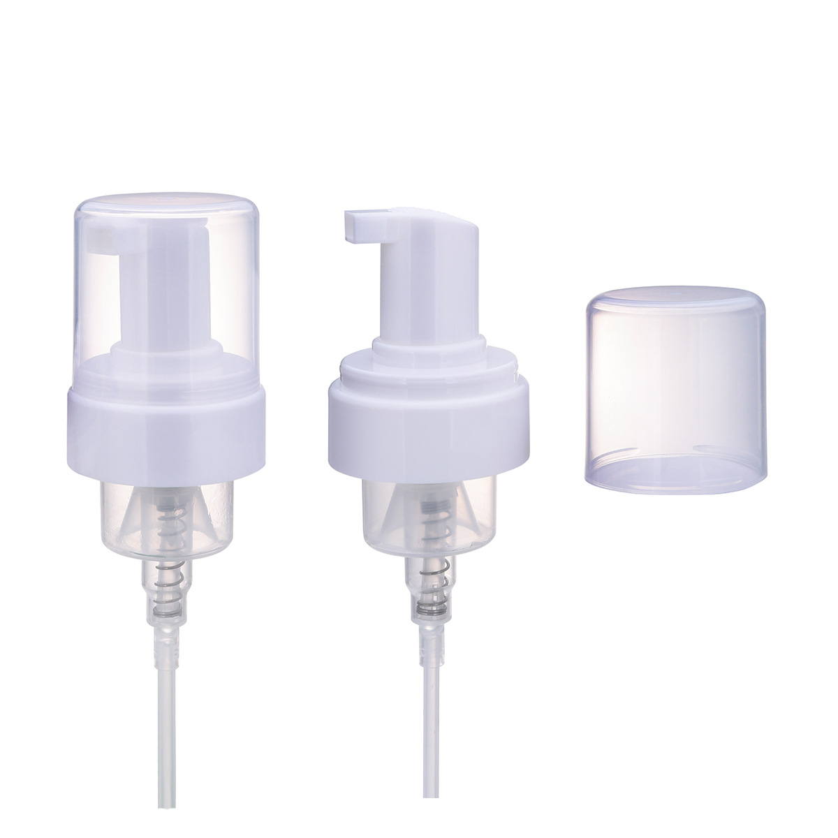 儿童洗手液泡沫泵 化妆品包装泡沫泵 外置弹簧摩丝起泡泵泡沫喷头