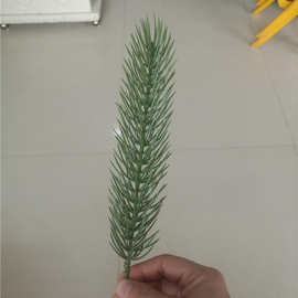 仿真植物仿真植物 24*5.5厘米单支双面植物枝 圣诞树圣诞圈植物