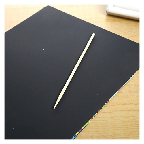 Manufacturer Wholesale Colorful Scratch Art Notebooks 32k DIY Coiled Scratch Paper Scribble Scratch Art Children's Art Books
