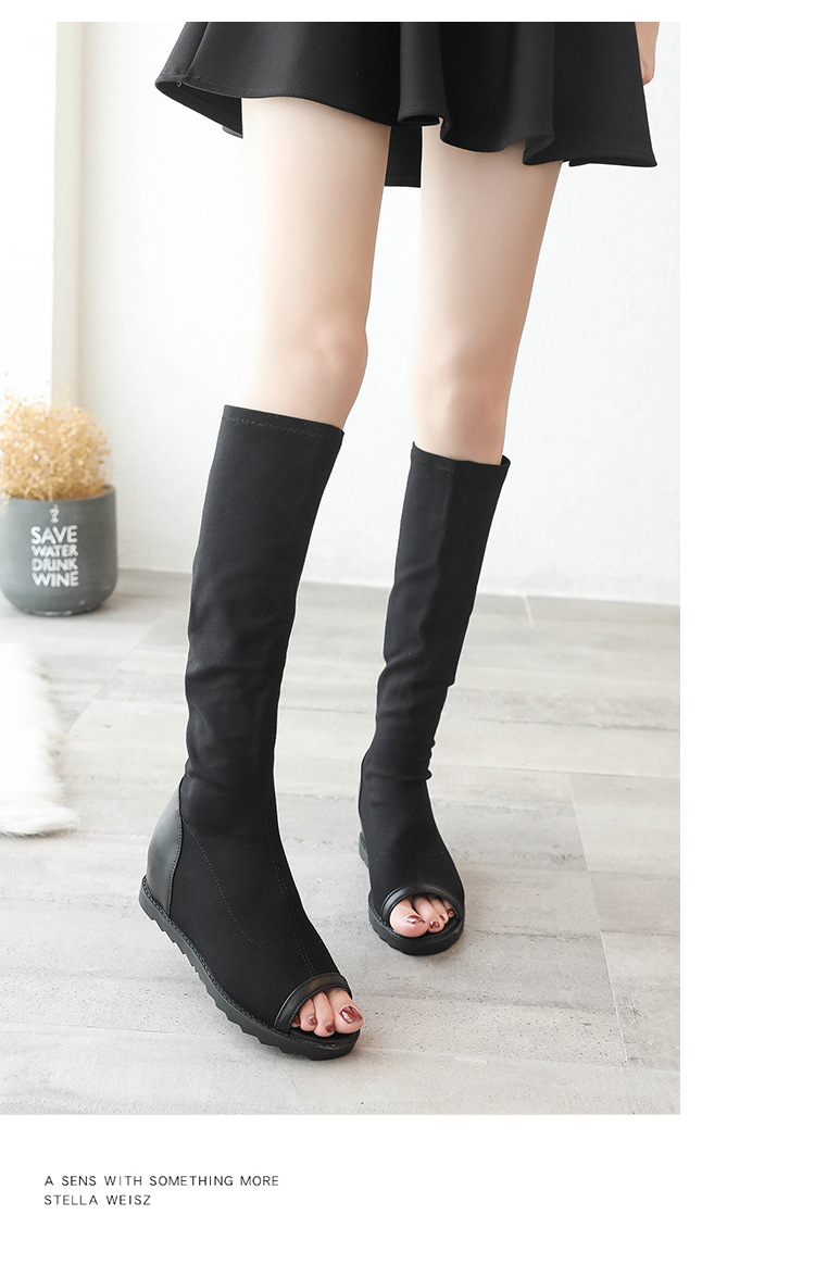 Bottes femme en Tissu élastique - Ref 3354965 Image 11