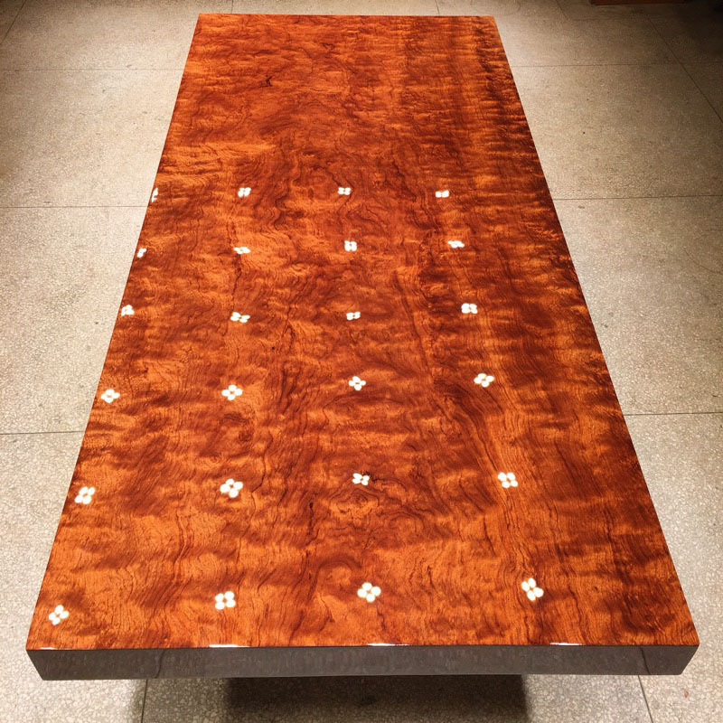 Большой стол из массива дерева Бахуа, журнальный чайный столик из бревен красного дерева, обеденный стол, стол из орехового дерева, стол Окан, стол из дерева с куриным крылышком