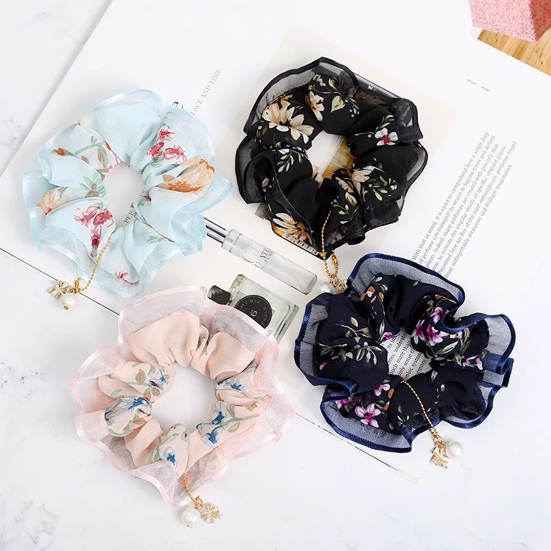 New Fashion Fabric Cheap Hair Ring Wholesale display picture 19