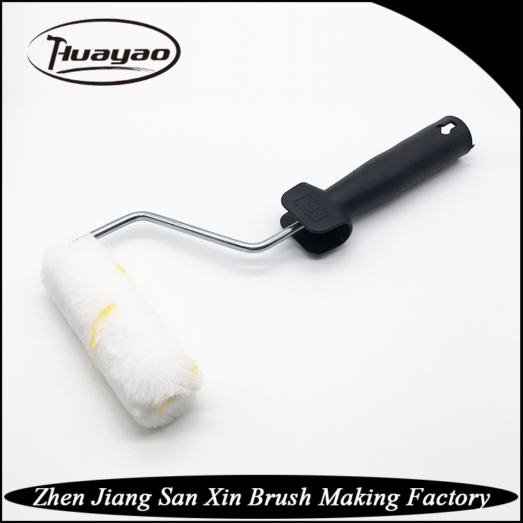 涂装DIY羊毛滚筒刷子羊毛刷子装修工具刷墙滚筒刷基膜工具4寸包邮