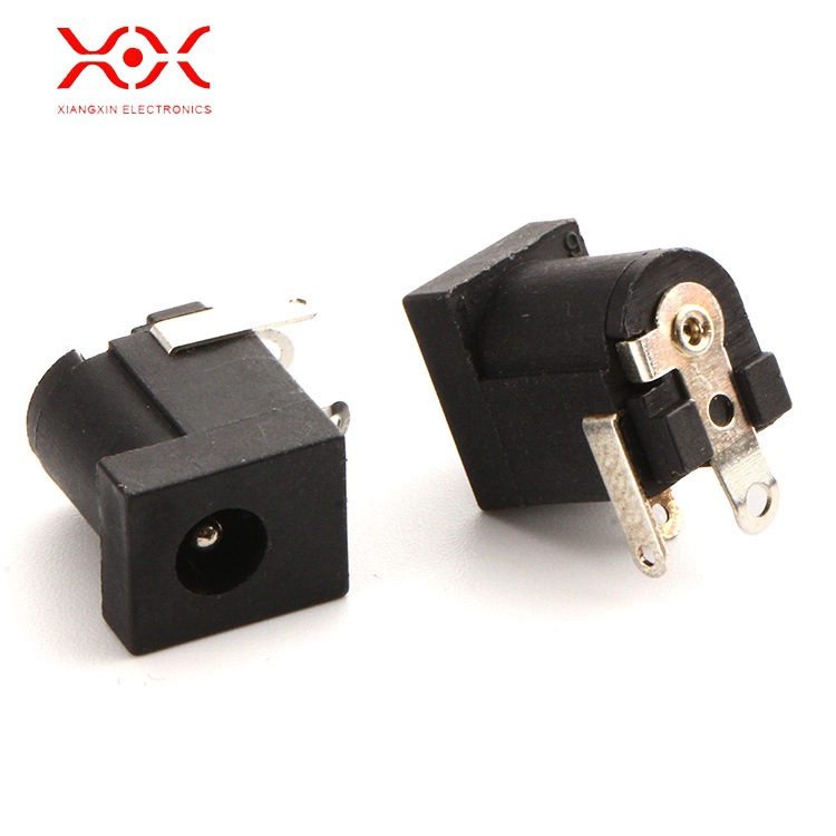 现货供应DC插座 音视频插座 DC电源插座 DC0005A  DC母座弯脚