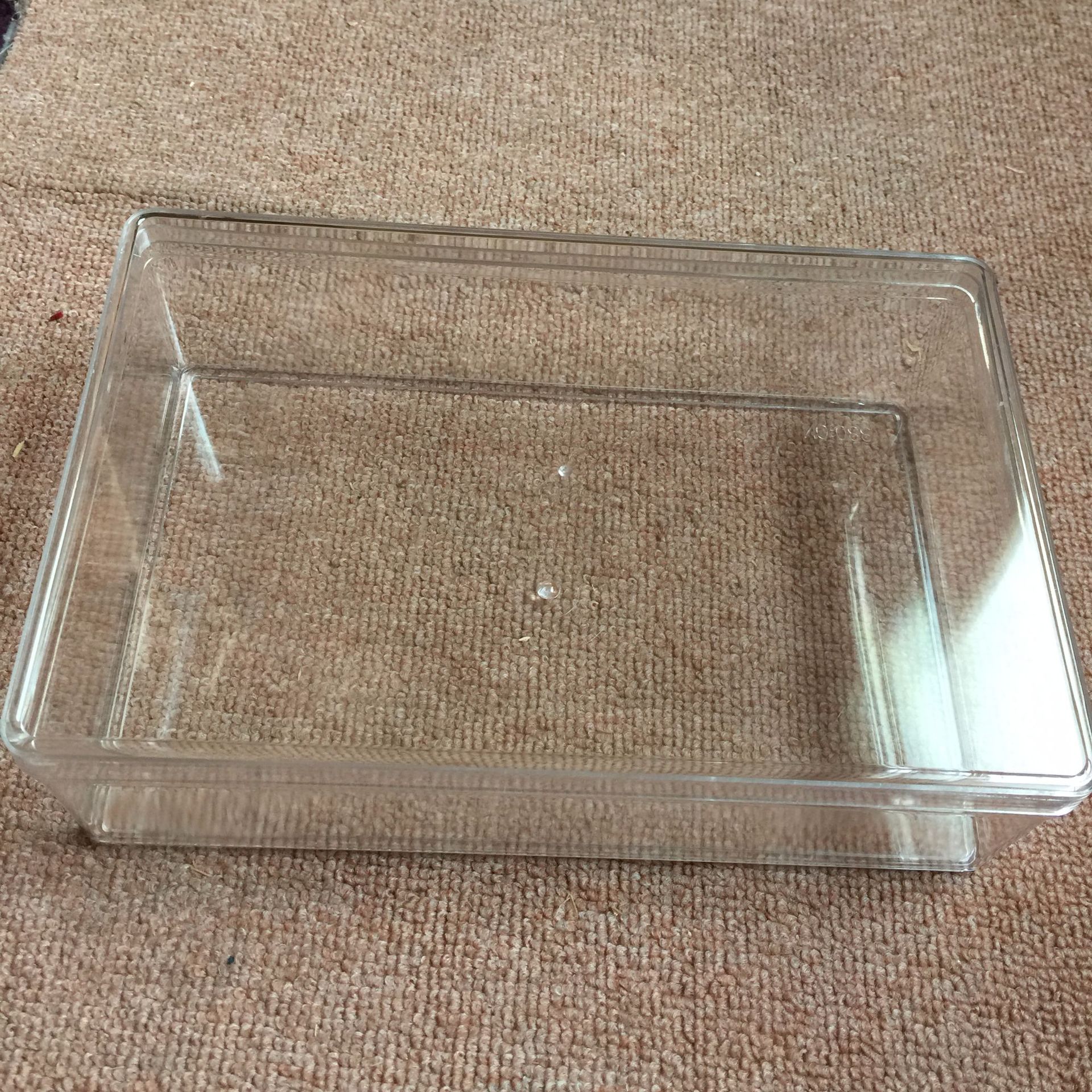 088空白长方形礼品盒  塑料透明收纳盒 饰品配件盒 中药材收纳盒