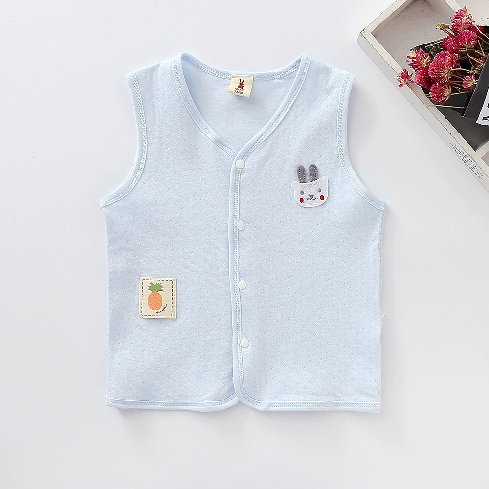 Демисезонное детское белье, жилет, pijama для согрева, корейский стиль
