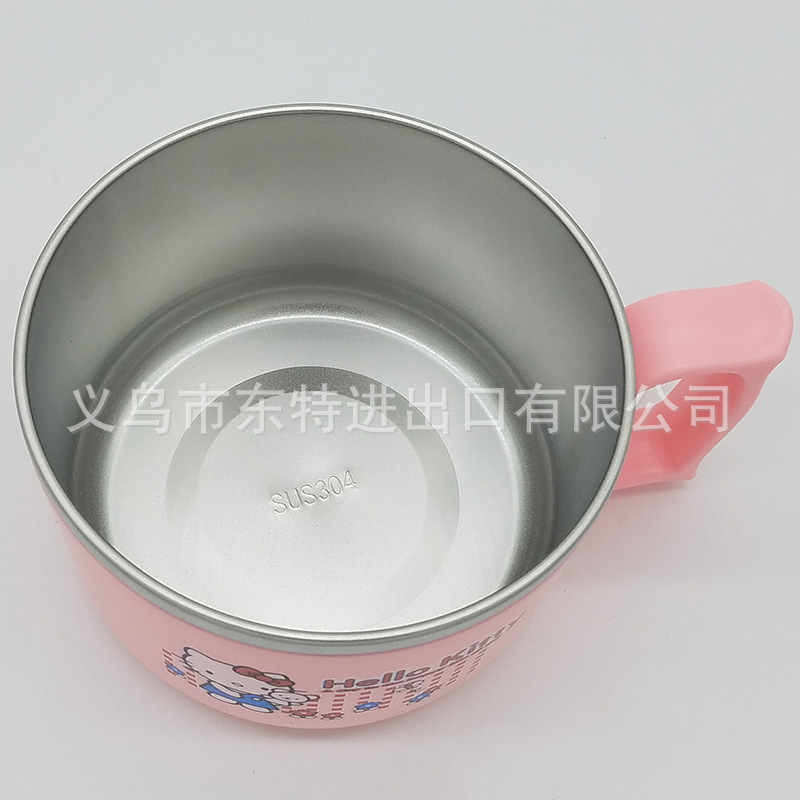 Factory direct sales of stainless steel 304 lunch boxes, cartoon covered instant noodle bowls, insulated fast food cups, heat-resistant student lunch boxes detail image 15