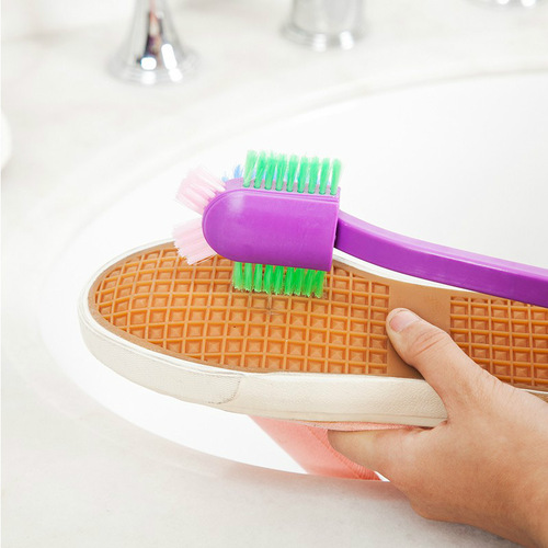 Shoe Brush Long Handle Brush Creative Shoe Brush Shoe Washing Cleaning Brush Household Products Soft-Bristled Shoe Brush Multi-Headed Brush Shoe Brush