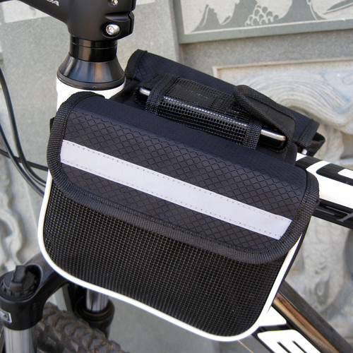 Outdoor sports riding bag, bicycle bar bag, mountain bike saddle bag, road beam bag, bicycle upper tube bag