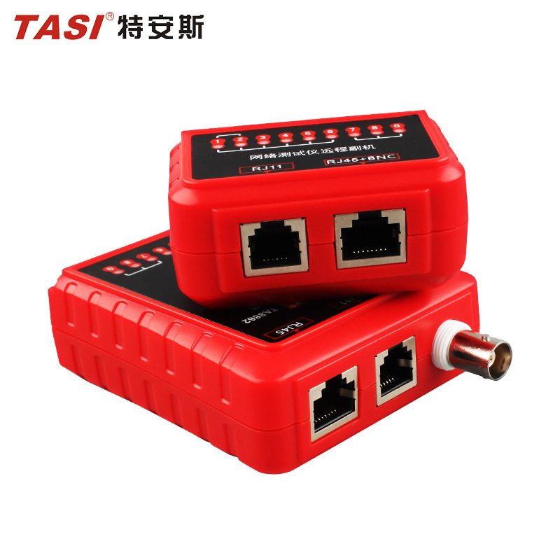 网线测试仪TA8862 RJ11RJ45电话线BNC网线测线仪对线器