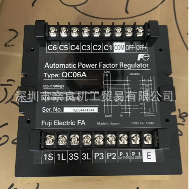 QC12A日本富士自动力率调整器QC06A