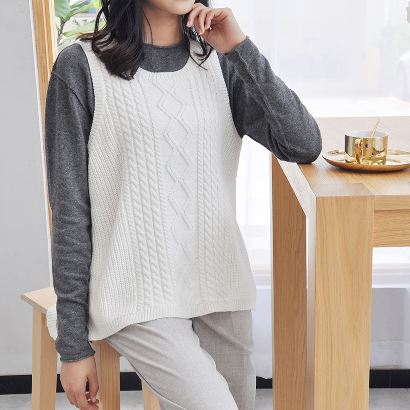 Gilet femme YAN CHUO   en Coton clair - Ref 3317341 Image 6