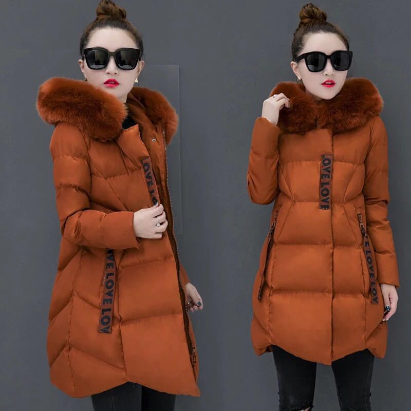 羽绒棉服女中长款2018新款冬季chic棉衣外套宽松加厚ulzzang棉袄