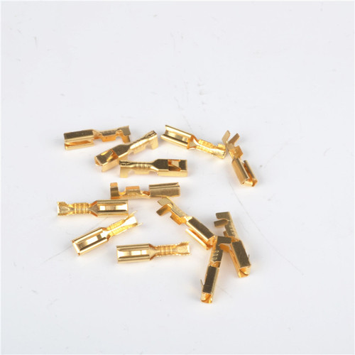 2.8mm connector 1/2/3/4/6P automobile motorcycle electric vehicle terminal block copper male and female spring connector