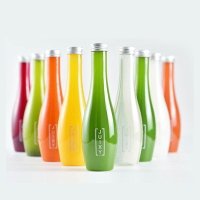 塑料透明饮料包装瓶，冷饮瓶 塑料瓶冷泡茶瓶|ru