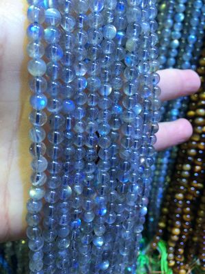 Factory Outlet diy natural Moonlight Bead Flash stone beads Labradorite Jewelry wholesale