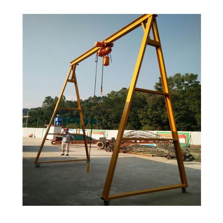 供应盐田小型起重手动龙门架 塑料厂吊模具龙门架质量好