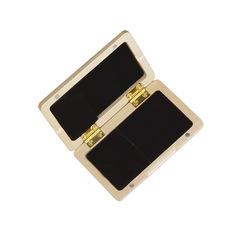 Wholesale Musical Instruments, Musical Accessories, High-end Premium Saxophone Wooden Mouthpiece Box, Black Tube Wooden Mouthpiece Box