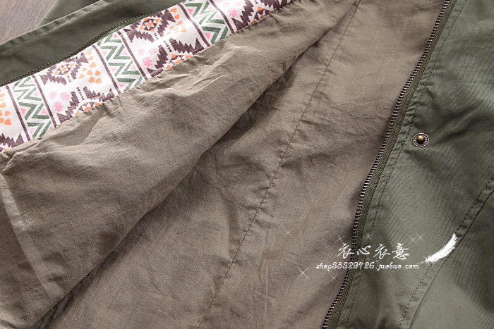 Manteau femme en Coton - Ref 3416283 Image 4