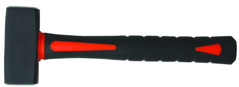 临沂东城工具生产加工锻造包塑柄石工锤800克质优价廉