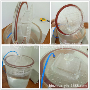 Highly Transparent Plexiglass Sealed Bucket Acrylic Sealed Jar Vacuum Sealed Container Positive and Negative Pressure Bucket Customization