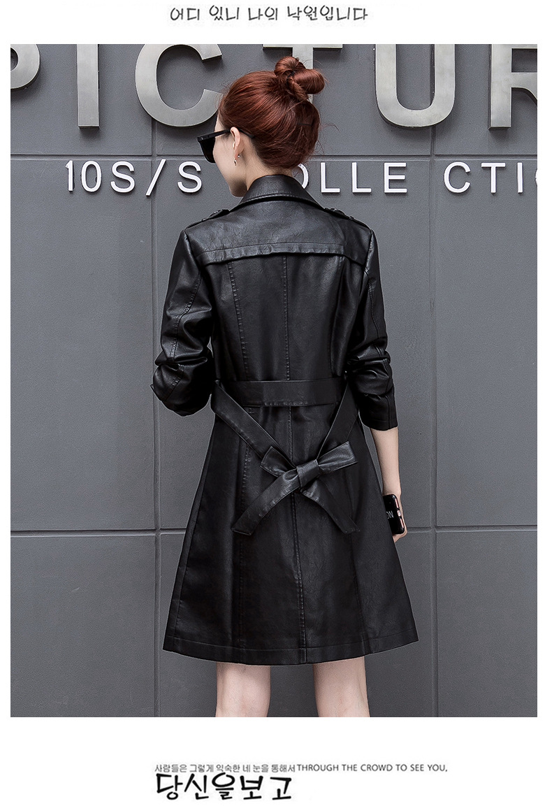 Veste cuir femme HONGJUN en PU - Ref 3333302 Image 15