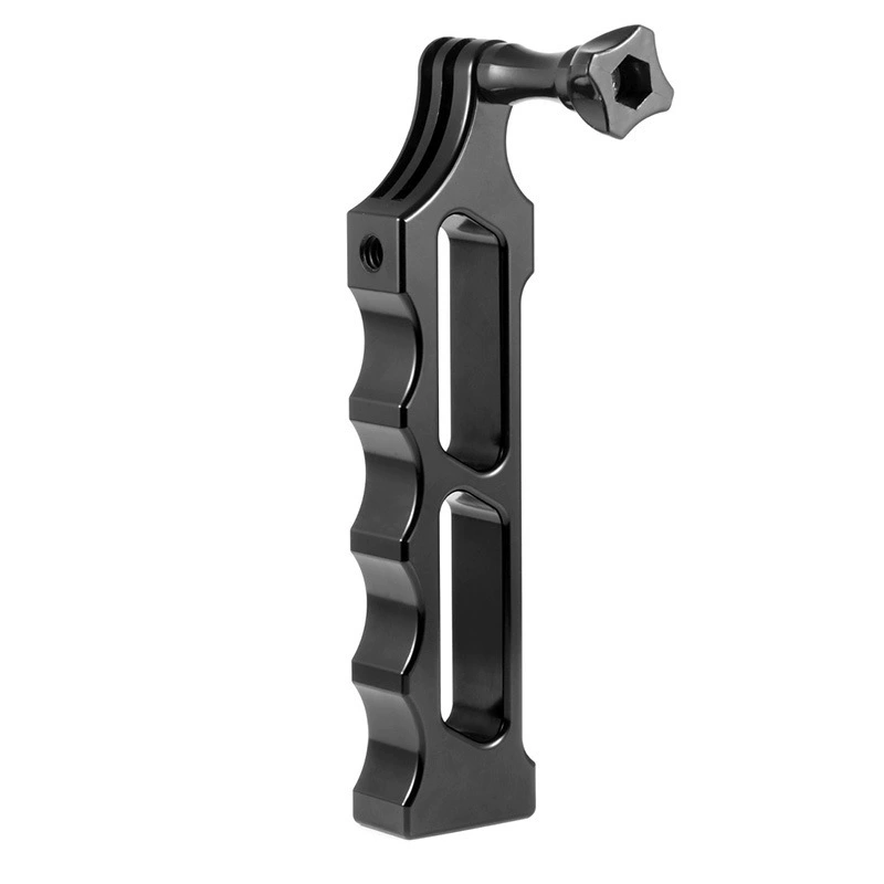 Подходит для камеры Gopro Hero 13/12, теневые камни, CNC алюминиевый сплав, одноручная рукоять 1/4 зубчиковая селфи-ручка
