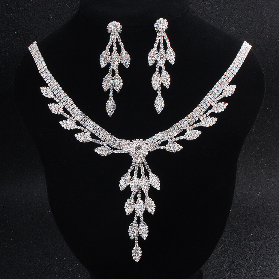 Alloy Fashion  necklace  white NHHS0099whitepicture6