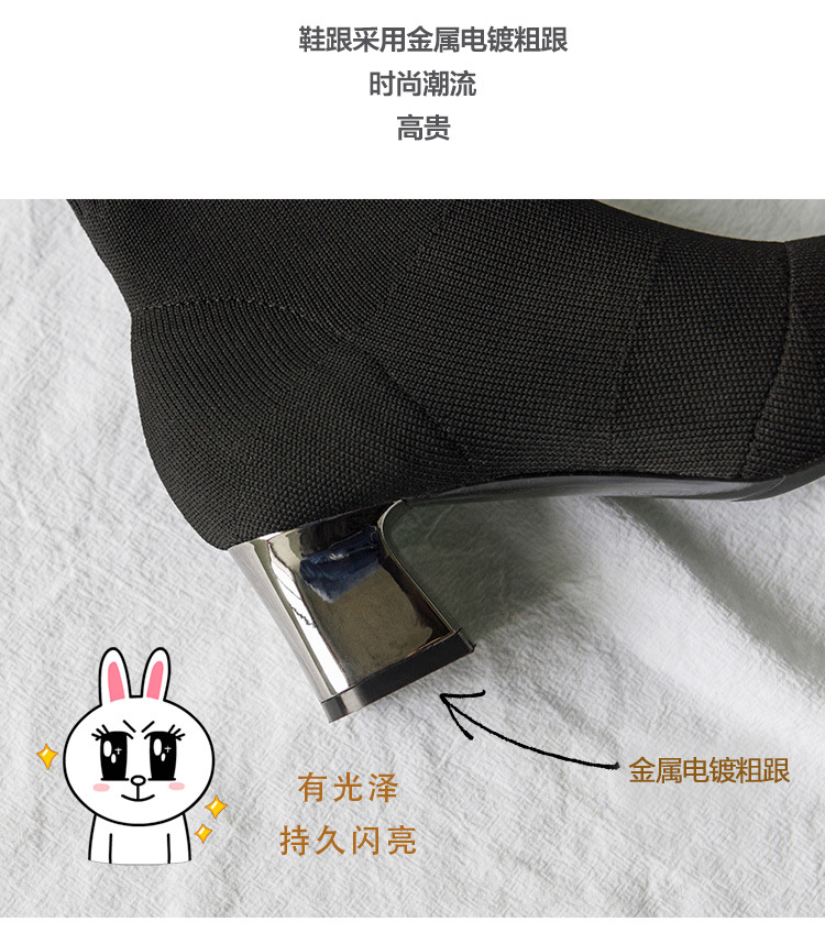 Bottes femme en Tissu - Ref 3354982 Image 14