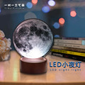 星空床头灯LED3d小夜灯装饰照明工艺礼品亚克力内雕灯北欧创意