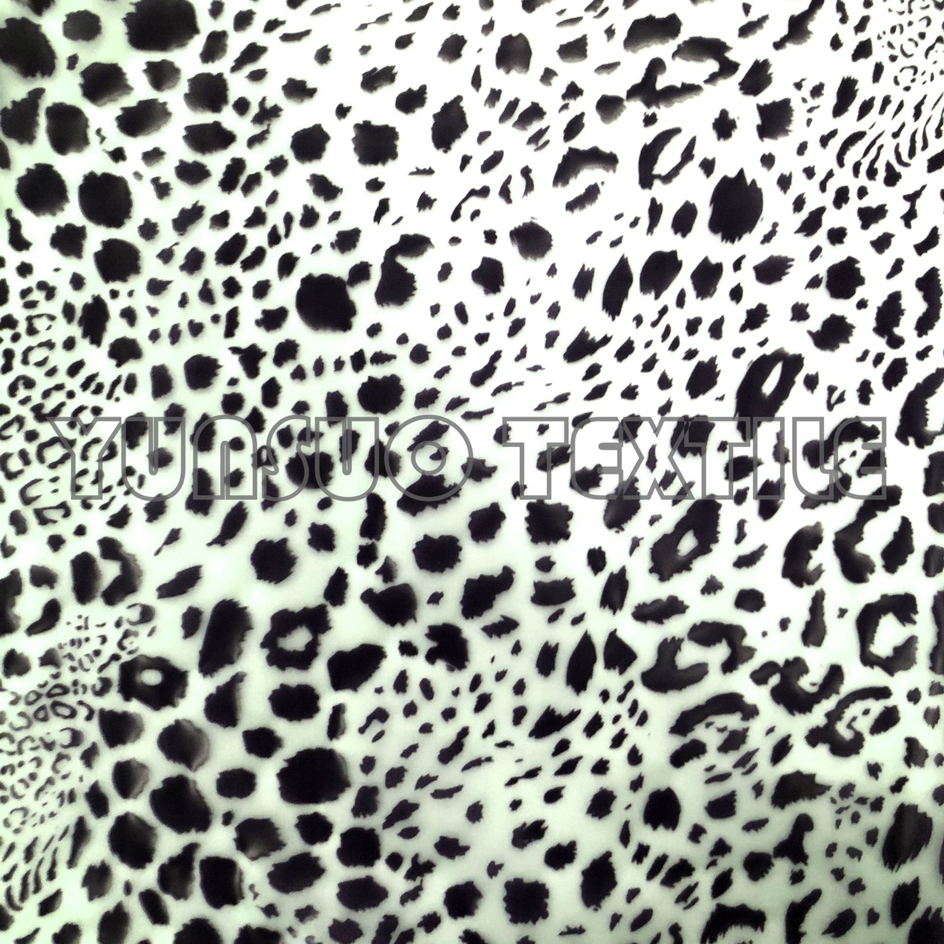 豹纹数码印花半透明聚氨酯TPU膜 防水雨衣雨伞TPU面料 可高频