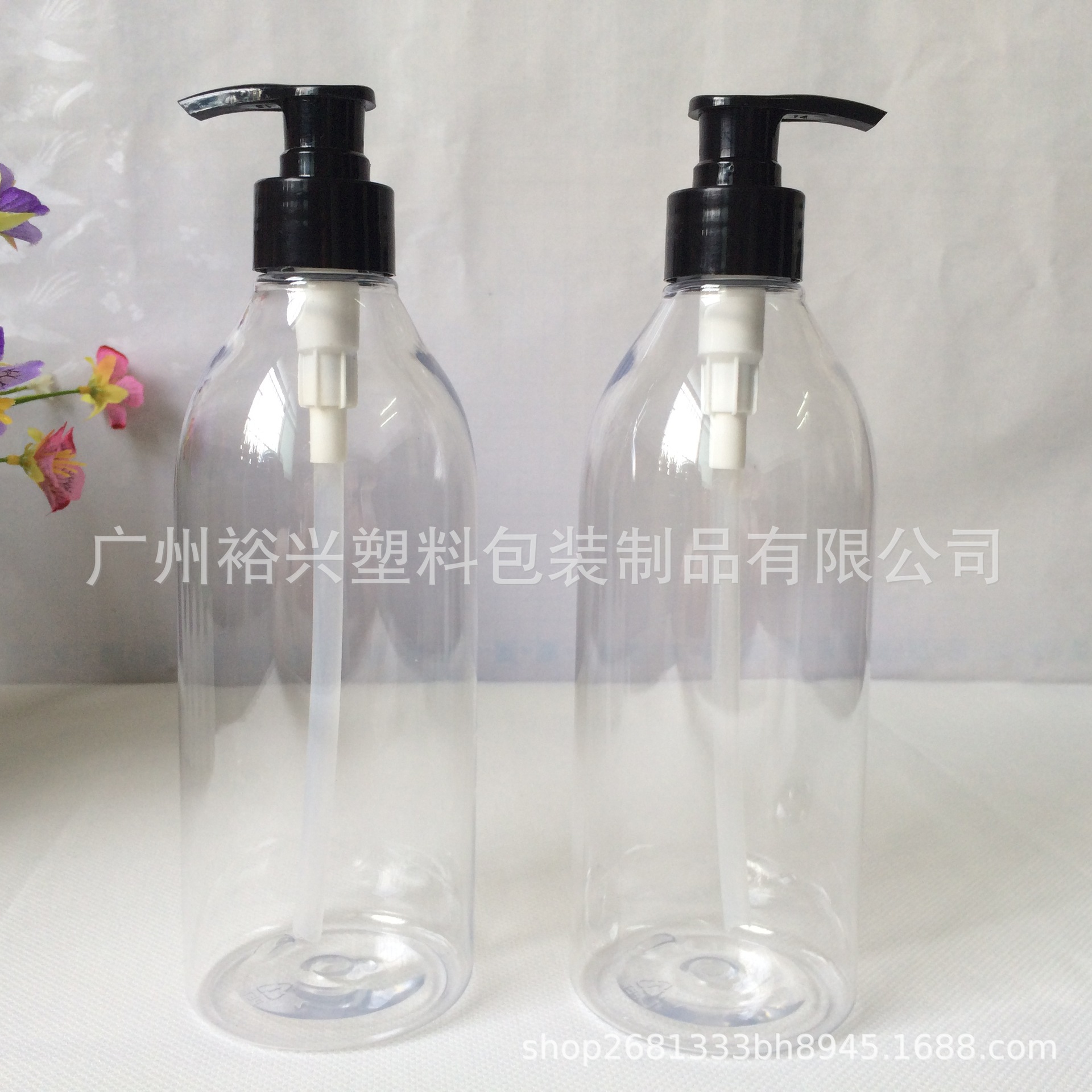 厂家供应500ML PET透明塑料瓶 洗手液瓶 护肤用品瓶 清洁用品瓶