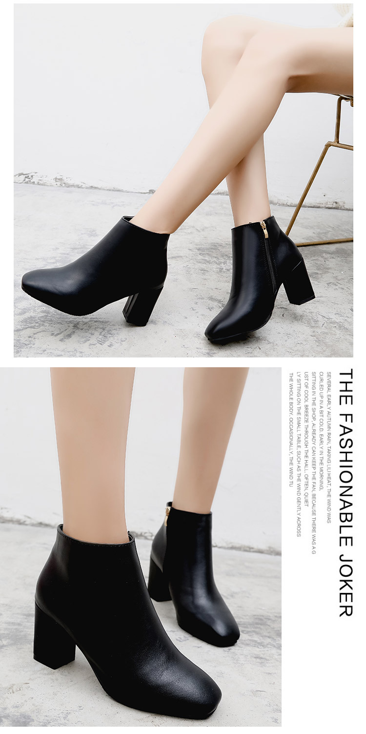 Bottes femme en PU artificiel - Ref 3355483 Image 24