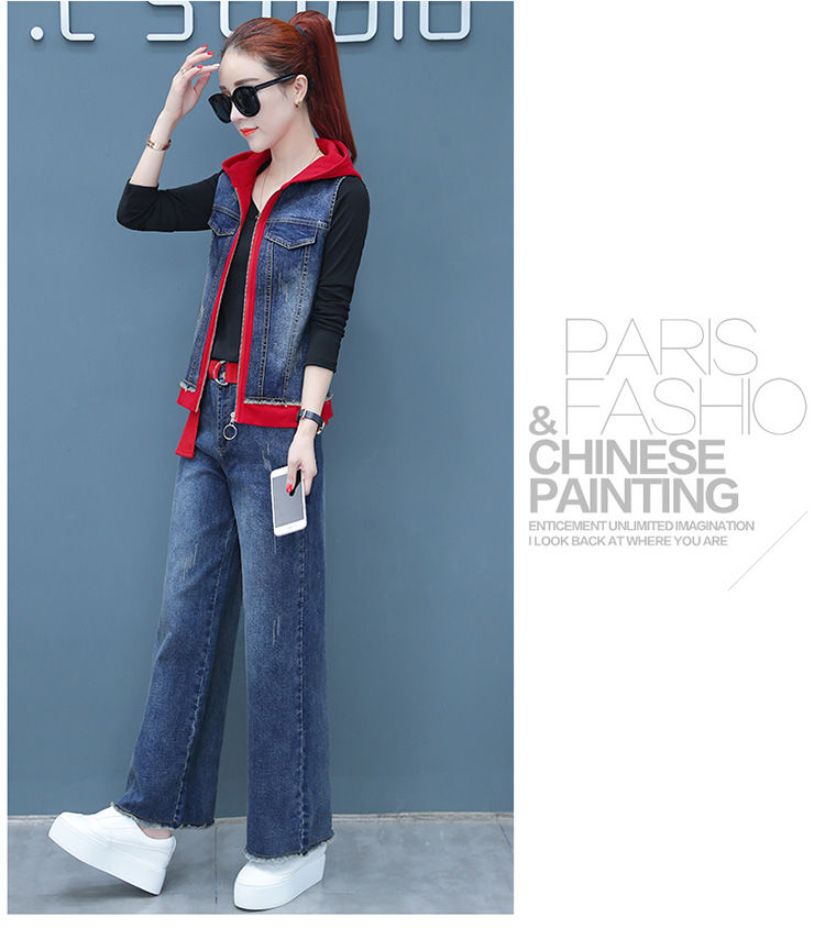 Gilet femme en Denim coton - Ref 3316771 Image 17